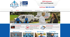Desktop Screenshot of elitewaterdamage.com